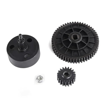 Metal Clutch Bell and High Speed Gear Set 19T 55T | for 1/5 HPI ROFUN ROVAN King Motor BAJA 5B 5T 5SC Rc Car Parts - style: High Speed Gear 55T 19T