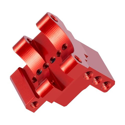1/24th Adjustable Rear Link Mount Aluminum Link Bracket for Axial SCX24 1:24 RC Model Crawler Car Upgrade Parts (Red) - color: Red
