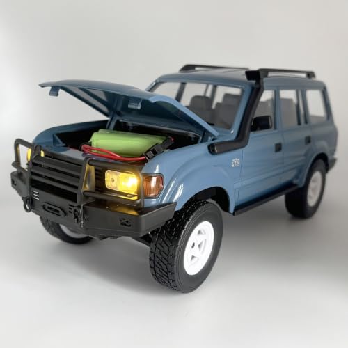 HLSFWDRIVE WPL D54 RC Truck 1/16 Scale Off-Road RC Drift Car 4x4 RTR | Remote Control Truck 4WD 280 Brushed Motor Proportional Control Upgraded Chassis Hobby Car for Adult
