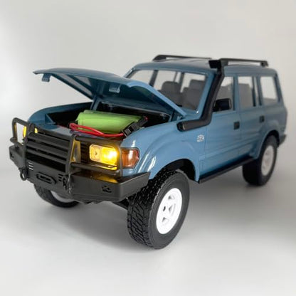 HLSFWDRIVE WPL D54 RC Truck 1/16 Scale Off-Road RC Drift Car 4x4 RTR | Remote Control Truck 4WD 280 Brushed Motor Proportional Control Upgraded Chassis Hobby Car for Adult