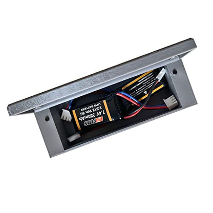 Toolbox Spare Battery Box Truck Bed Upgrade Parts for FCX18 K10 / EAZYRC Glacier RC Crawler（No Vehicles Included）