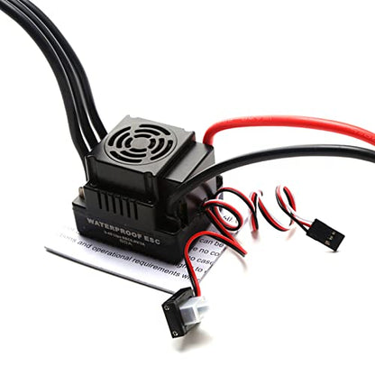 GoolRC 80A Brushless ESC Electronic Speed Controller T Plug 5.8V 3A BEC for 1/8 RC Car