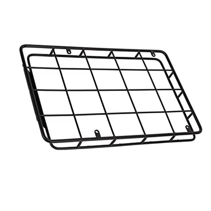 RC 1/10 Metal Roof Rack, RC Crawler Accessories High Strength RC Luggage Carrier RC Roof Rack RC Roof Luggage Rack for Axial SCX10 1/10 RC Crawler