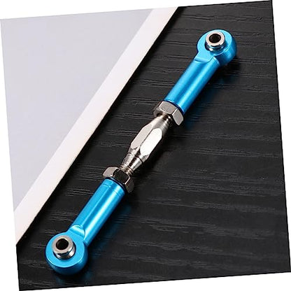 6pcs Machined Rc Car Rod Linkage for Turnbuckle Rod Upgrade Fit Redcat Racing Hpi Vehicles - color: Blue