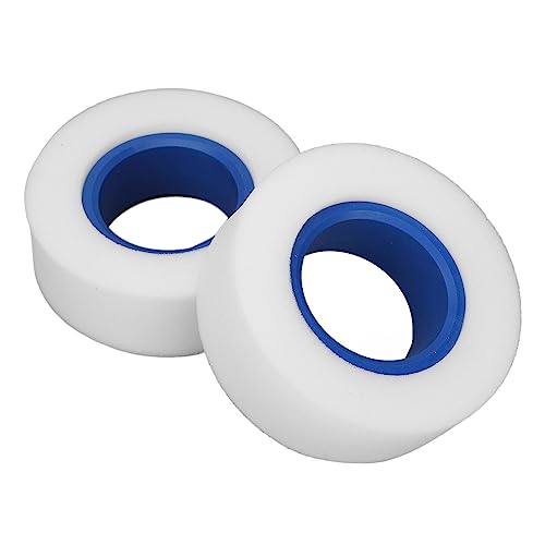 Semme 2PCS Dual Stage RC Car Tire Foam for 2.2 Inch RC Crawler Tires Soft Sponge Foam 130mm Outer Diameter for /10/8 Scale Vehicles Red (Blue)