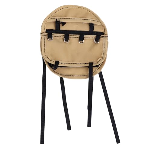 Alomejor Tire Storage Bag, RC Car Tire Cover Bag with DIY AFit for 110 112 RC Car Khaki