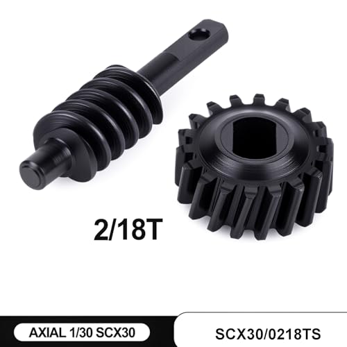1/30 Axle Set Upgrade for SCX30 RC Cars | Fits SCX30 - Steel Upgrade - Replacement Parts - size: 18T