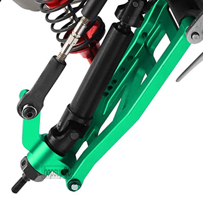 Alloy Steering Blocks Caster Blocks C-Hubs Stub Axle Carriers Upgrades Part for 1/10 Slash Rustler Stampede Hoss 4x4 VXL 4wd,Left & Right,w/Wheel Hex & Bearings Hops Up,Green - color: Blocks-Green
