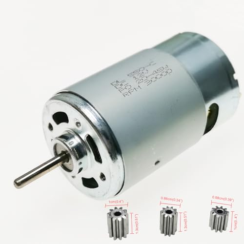 DC 12V 30000RPM 550 Motor Drive Engine High Torque for Ride On Power Wheels | High Speed for Ride On Cars