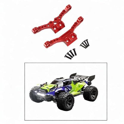 Shock Absorber Brackets Suspension Brackets Damper Mount for 1/18 18101 18102 RC Crawlers, Red