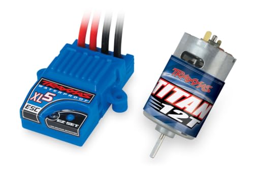 Traxxas Rustler 2WD XL-5 Stadium Truck with Battery and Charger - color: Red