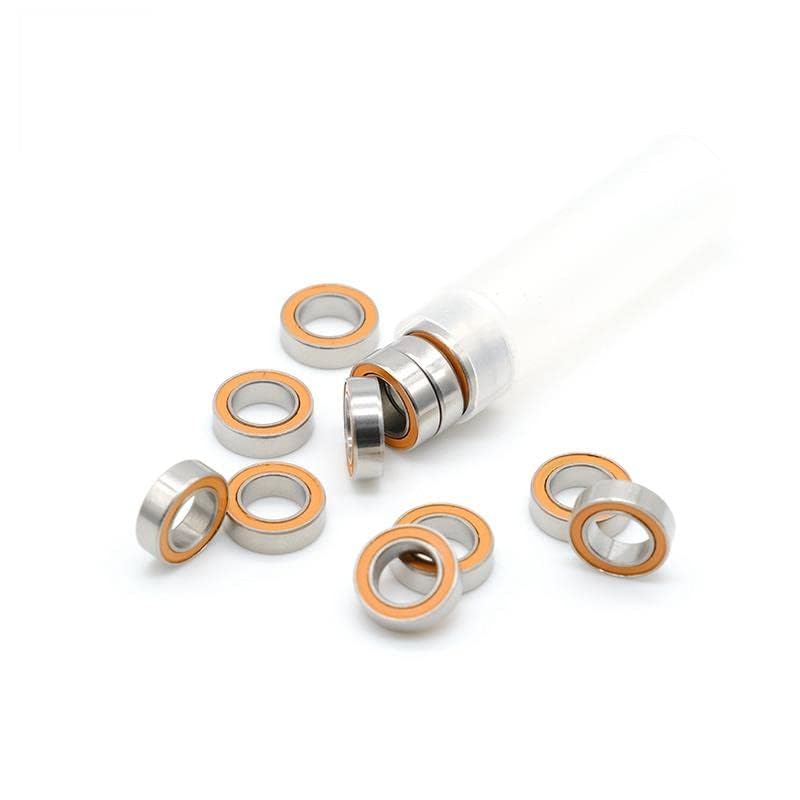 1Pcs SMR106-2RS CB ABEC-7 MR106 2RS 6x10x3mm Stainless Steel Hybrid si3n4 Ceramic Bearing Without Grease Fast Turning