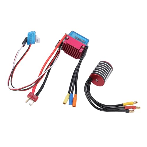 7200Kv Sensored Brushless Motor Combo | 35A ESC High for 1/18 1/16 1/14 RC Racing Car CNC Aluminum (7200KV) - size: 7200KV