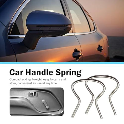 10 PCS Car Window Crank Retainer Clips, 76980 Windshield Retaining Clips, Window Handle Retainer Clip Assortment, Universal for Most Vehicles