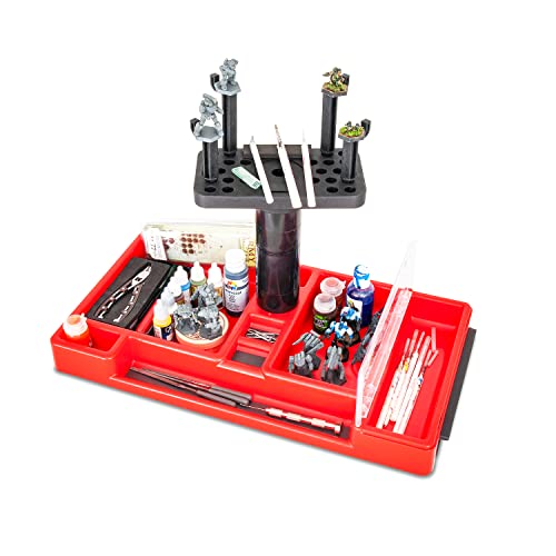 Ernst RC Car Stand and Workstation for RC Cars, RC Aircraft, Model Crawlers, Monster Trucks, Drones and Electric Boats