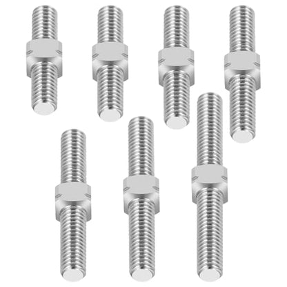 RCHUBAM 2PCS RC Turnbuckles Camber M3 Link Rod for 1/10 TRX-4 Slash 4X4 | 1 Pairs 14mm-50mm Suspension Rod,Alloy Steering Linkage Tie Rods - style: 20mm