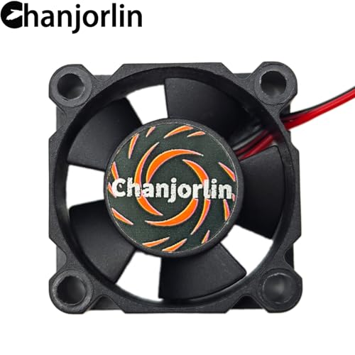 2Pack RC Car Motor Cooling Fan 25mm 30mm 40mm 50mm High Speed Heatsink 28000RPM ESC Fans for 1/8 1/7 1/10 1/12 Scale Truck Off Road Crawler Car Boat 540 550 Brushless Brushed Motors (30mm) - size: 30mm