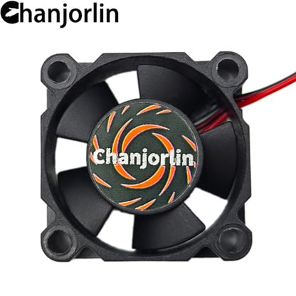 2Pack RC Car Motor Cooling Fan 25mm 30mm 40mm 50mm High Speed Heatsink 28000RPM ESC Fans for 1/8 1/7 1/10 1/12 Scale Truck Off Road Crawler Car Boat 540 550 Brushless Brushed Motors (30mm) - size: 30mm
