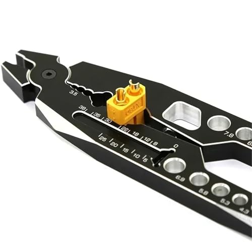 RC Models Components for Shock Absorbing Tool Pliers Ball Nose Suspension Lever Remote Control Car Assembly All Metal Multi Function RC - color: Silver