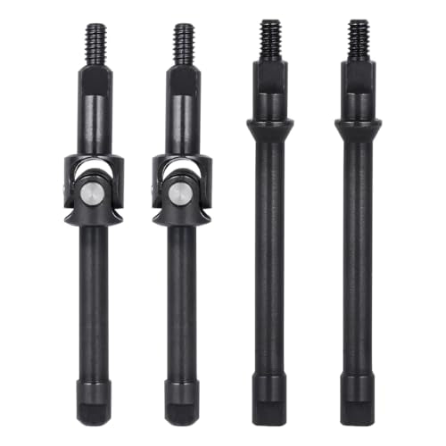 Steel Hardening CVD Drive Shafts for Axial SCX30 RC Cars, Upgrade Parts, Set of 4