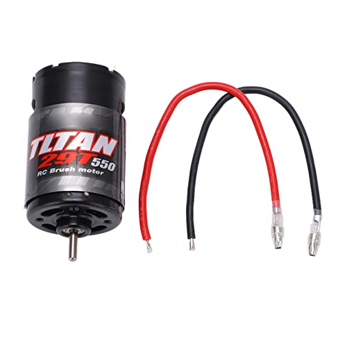 550 Brushed Motor 320A ESC, 320A Two Way Brushed ESC Brushed Motor with ESC for RC Car Crawler (29T) - style: 29T