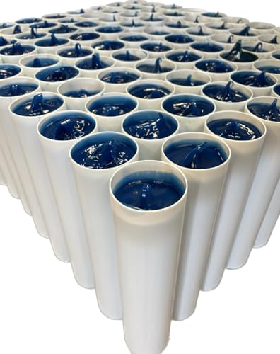 Republic Oil Premium Blue #1 EP1 Lithium Complex Grease Tubes 2 Boxes / 20x14oz – High Temp Multi-Purpose Wheel Bearing Grease for Chassis, 5th Wheels, Agriculture, Construction, Tacky, Made in USA - size: 20 x 14 oz Tubes