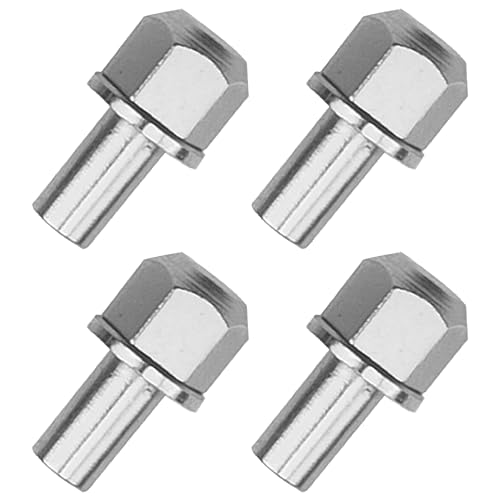 ShareGoo RC Hex Hub 12mm Brass Wheels Hex Drive Hub Extension Adapter Combiner Compatible with Axial SCX10 90046 90047 RC4WD D90 Wraith 1/10 RC Crawler Car (15mm Length)