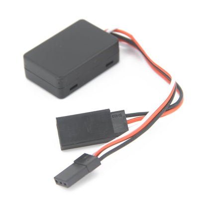 1Pcs Mini Gyro Stabilizer for RC Car & Boat, 4.8-7.4V Gyroscope Stability Control Drift Module, Compatible with 1/10 1/12 Crawler, RX-7D, Digital/Analog Servo