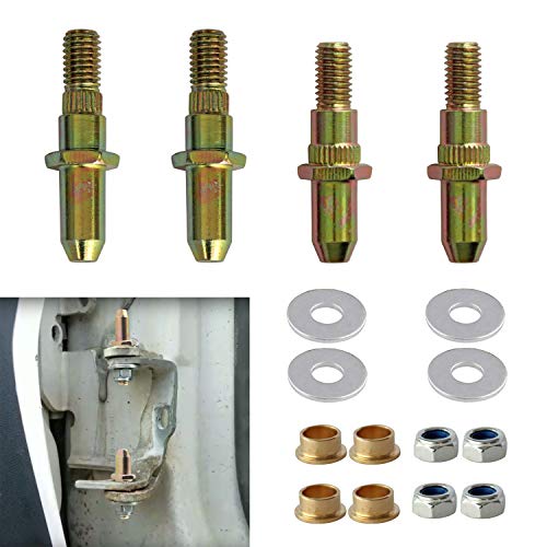 Door Hinge Pin and Bushing Repair Kits for 1999-up GMC Sierra Silverado Chevy Truck SUV - size: OT264