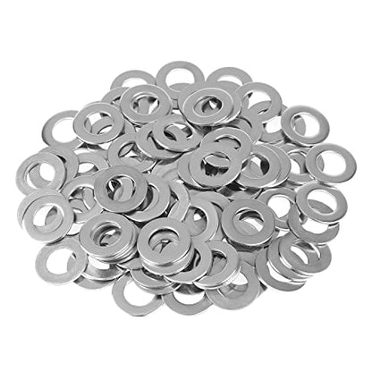 HELIFOUNER 50 Pieces M12x24x1.5mm Fender Washers, 304 Stainless Steel Large Fender Washers, Inner Diameter 12mm, Outer Diameter 24mm, Thickness 1.5mm - size: M12x24x1.5mm