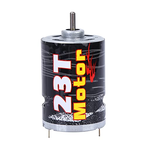 540 Brushed Motor Spare Part Accessory for 1/10 RC Car Boat Model, High - Purity Copper Windings with Super Large Bearing, Precisely Balanced Rotor for Stable Performance (M540-23T) - size: M540-23T