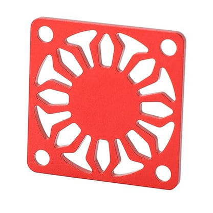 VGEBY RC Cooling Fan Cover, Universal Aluminum Alloy Protective Heatsink Cover 30x30mm Red for RC Cars, Drones, ESC Motors, Hobbyists