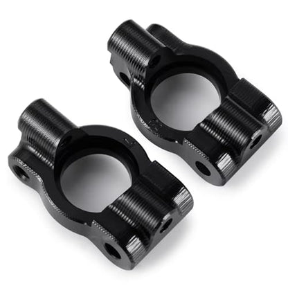 RC Crawlers Models For LOSI Micro-B 1/24 RC For Buggy Truck Model Upgrade Parts 2Pcs Aluminum Alloy Caster Blocks Assemble Accessory