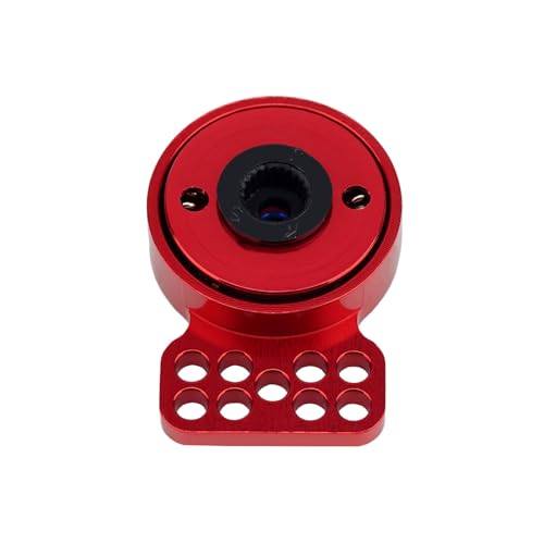 DJX CNC Aluminum Porous Servo Saver 23T/24T/25T (Red) - color: Red