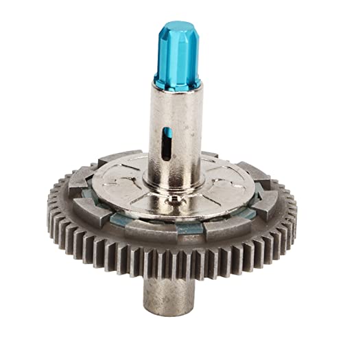 57T RC Clutch Spur Gear Aluminum Steel Slipper Assembly Arrma 1/10 Granit Senton Vorteks Big Rock 1/8 Typhon Upgrade Part (Blue) - color: Blue