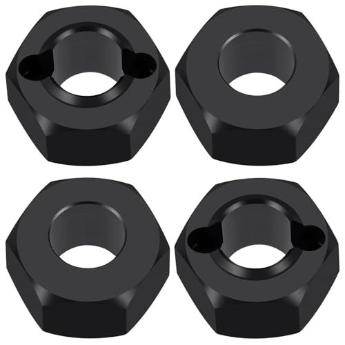 4Pcs Aluminum Wheel Hex Hubs Adapter 8mm RC Hex Combiner | Upgrade Parts, For Losi 1/16 Mini-B, For Losi 1/18 Mini-T 2.0, RC Car