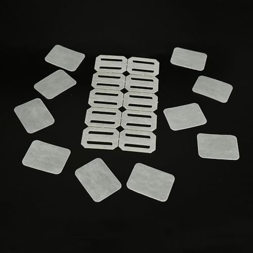 20PCS RC Plane Hinge Folding Leaf Paper Hinges Model Aileron Tail Wing Connector for RC Airplane Aircraft Helicopter DIY Model Plane Fix Wing Parts (Shape 2) - style: Shape 2