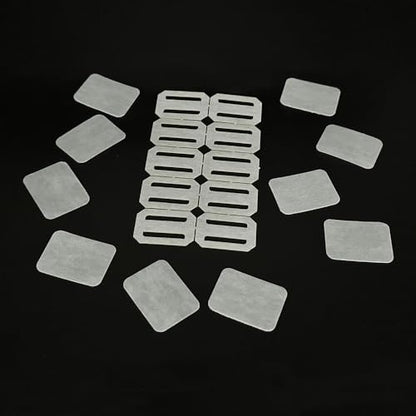 20PCS RC Plane Hinge Folding Leaf Paper Hinges Model Aileron Tail Wing Connector for RC Airplane Aircraft Helicopter DIY Model Plane Fix Wing Parts (Shape 2) - style: Shape 2