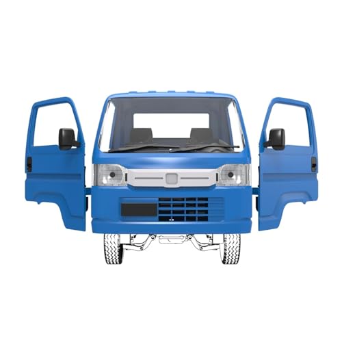 RC Car Replacement For WPL D12 WL01 For LDRC LD1297 1/12 1/16 Body Shell RC Car Acty Truck Upgrade Parts Spare Accessories(Black) - color: Black
