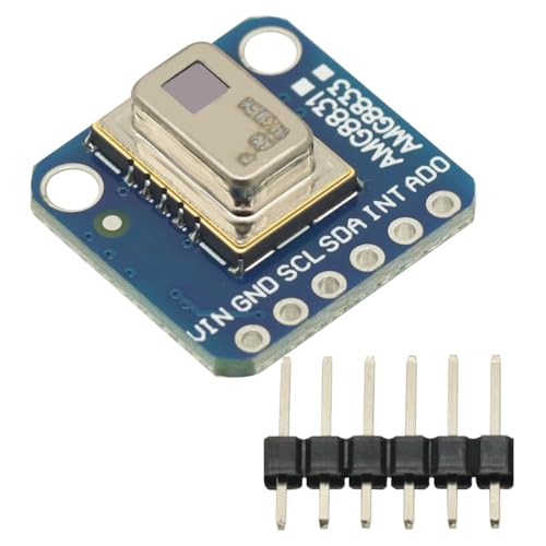 AMG8833 8x8 Thermal Camera Sensor IR Infrared Temperature Thermal Imager Array Camera Imaging Sensors Module for Arduino Raspberry Pi