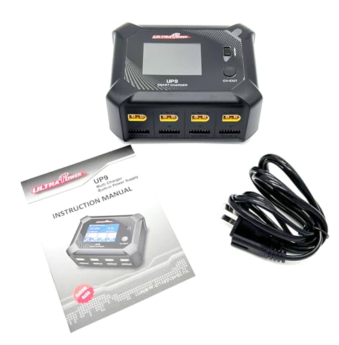 Ultra Power Up9 Ac 100w / Dc 200w Four Port Multi-Chemistry Smart Charger UPTUP9