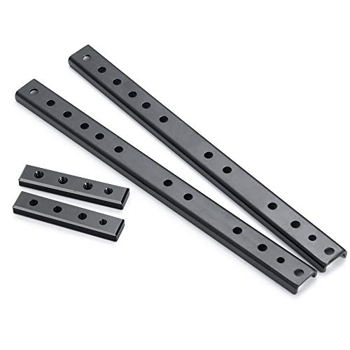 RC-Hub Metal RC Frame Rails Chassis Frame Beam for 1/10 Axial SCX10 RC Crawler Car Truck