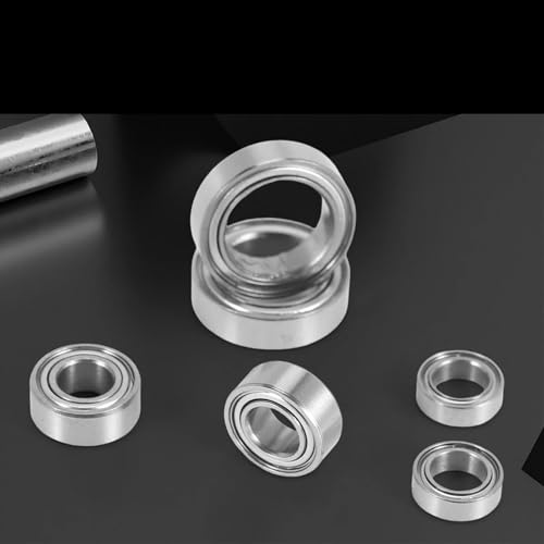 Double Rubber Seal for ZD for Racing DBX-10 10421-S 9102 1/10 rc Car Spare Parts Accessories Modified Pieces 30Pcs Metal Ball Bearing Set