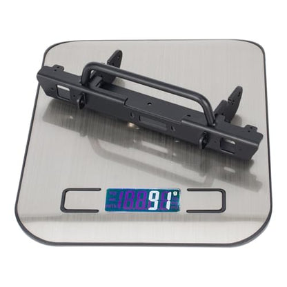 1/10 Scale Bumper Metal Compatible for VP Vanquish VS4-10 VVV-C1355 RC4WD VS410 Phoenix RC Crawler Upgrade Parts (Front Rear Bumper Kit) - style: Front Rear Bumper Kit