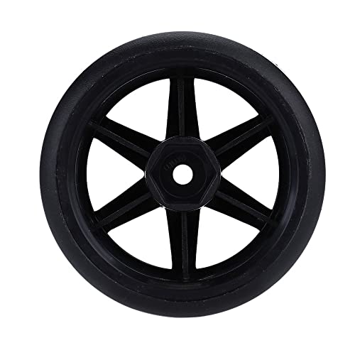 GoolRC 4PCS/Set 1/10 Drift Car Tires Hard Tyre Replacement for Traxxas HSP Tamiya HPI Kyosho On-Road Drifting Car (Black) - color: Black