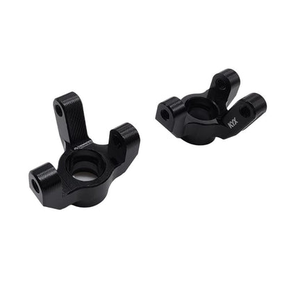 KYX Racing Aluminum Front Steering Knuckle Upgrades Parts Accessories for 1/18 RC Crawler Car LOSI Mini-B Brushed Mini-T Buggy