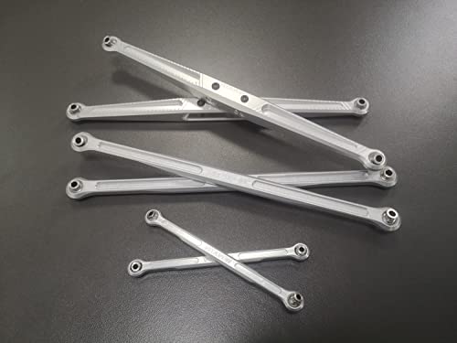 & VITAVON RC Parts Alu CNC Trailing Arm+Rear Suspension Link+Toe Link for Traxxas UDR Unlimited Desert Racer 1:7