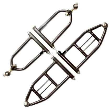 Front Suspension Swing Arm Upper Lower A Arm 1 Set 340mm Compatible With 50cc 90cc 110cc 125cc ATV 4 Wheels Quad Bike Buggy Go Kart