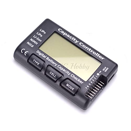 RC -7 Cell Meter 7 Digital Battery Capacity Checker LiPo Life Li-ion NiMH Nicd Battery Capacity Tester