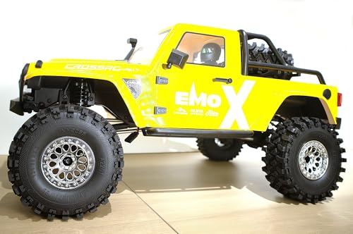 RC 2.2 Aluminum Alloy Beadlock Wheels and Tires Upgrades Accessories Rims for 1/10 SCX10 TRX4RC4WD and D90 RC Crawler Axial Remote Control Car (4pc) (Silver) - color: Silver